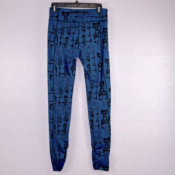 CAbi Skinny Tech Cool Down Leggings Blue S - Picture 3 of 4